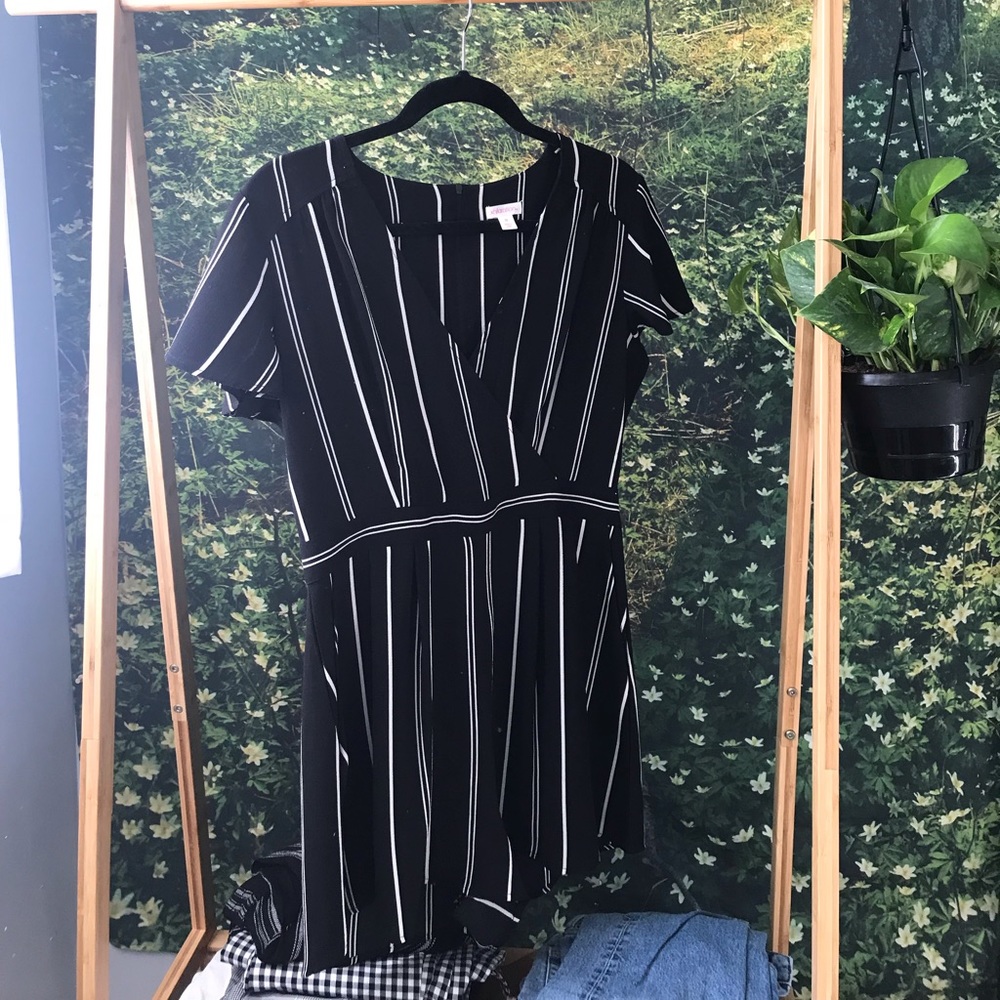 Trendy Striped Romper